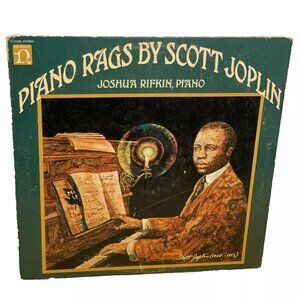 Scott Joplin, Joshua Rifkin Piano Rags (Vinyl, 1970) Nonesuch H-71248 VG LP